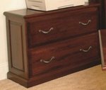 Vintage Lateral File Cabinet With Locks