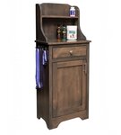 Amish Multi-Purpose Pet Cabinet with Door