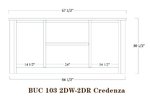 Buckingham Credenza