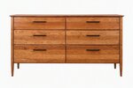 Amish Jensen Transitional 6-Drawer Dresser - Choose Size