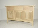 Outlet: Maple Shaker Style Madison Buffet In Stock