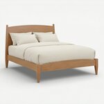 Raymond Solid Wood Mid-Century Design Modern Bed