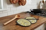 Amish Handcrafted Folding Oval Pot Holder In-Stock