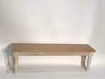 Outlet: Reclaimed Barnwood Farmhouse Bench In-Stock
