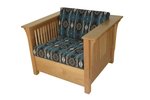 Outlet: Cherry Mission Prairie Chair Bed In-Stock (Set of 2)