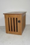 Outlet: Cherry Mission Dog Crate End Table In-Stock