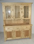 Outlet: Rustic Reclaimed Barn Wood Hutch In-Stock