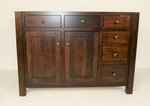 Outlet: Maple Mission Kitchen Island In-Stock