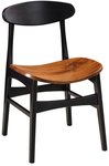 Lake View Brown Maple Dining Side Chair - Quick Ship