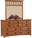 Mission Deluxe 72" Dresser