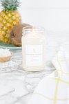 In Stock Pineapple Coconut 16 oz Soy Candle