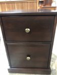 Outlet: Maple Mission Rolling File Cabinet In-Stock