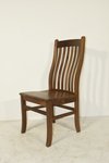 Outlet: Walnut Mission Arts and Crafts Chairs (Set of 2) In-Stock