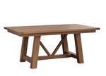 Amish Williamsburg Trestle Dining Table