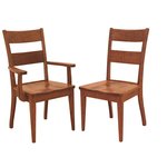 Amish Wellington Hardwood Dining Chair