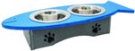 Poly Raised Pet Feeder 4 Cups