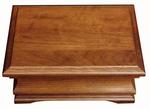 Hardwood Medium Jewelry Box with Plain Lid In-Stock