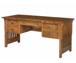 Amish Churchill Work Desk - Quick Ship