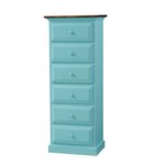 6-Drawer Narrow Chest