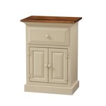1-Drawer 2-Door Nightstand