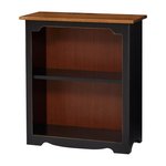 Amish Bookcase with Open Shelf