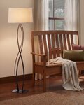 American Made Hubbardton Forge Almost Infinity Floor Lamp