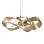 American Made Hubbardton Forge Flux LED Pendant Modern Chandelier