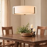 American Made Hubbardton Forge Impressions Pendant Chandelier
