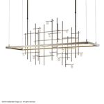 Hubbardton Forge Spring LED Pendant Angled View.