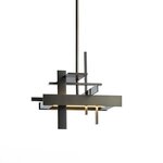 American Made Hubbardton Forge Planar Small LED Modern Pendant Chandelier