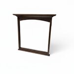 Outlet Amish Made Maple Wood Beveled Arch Wall Mirror In-Stock