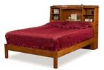 Bookcase Headboard Only with Side Storage