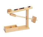 Wood Marble STEM Toy Natural Finish In-Stock