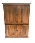 Outlet: Maple Deluxe Computer Desk Armoire In-Stock