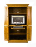 40" Computer Cabinet Desk