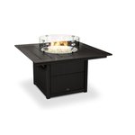 POLYWOOD® 42" Square Fire Pit Table