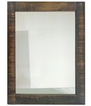 Outlet: Custom Rough Sawn Maple Henderson Mission Mirror In-Stock