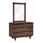 Gage 6-Drawer Dresser and Optional Mirror