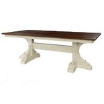 DutchCraft Double Pedestal Dining Table