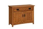 Amish Mission Hall Console Table