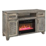 Amish Aria Fireplace with Storage