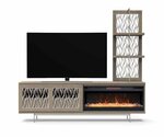 Amish Maple Wood Custom Modern Media Console