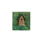 Bark Tin Roof Birdhouse