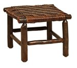 Fireside Footstool with Caning