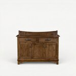 Amish Handcrafted Aaron Buffet Cabinet with Storage