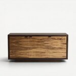 Amish Solid Wood Modern Dining Credenza
