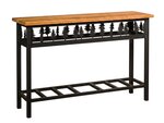 Amish Furniture Ironwood Sofa Table
