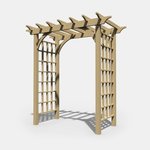 Wooden 36” x 60” Arbor- Quick Ship