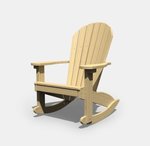 Wooden Adirondack Rocker-Quick Ship