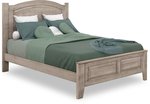 Great Miami Cherry Wood Panel Bed - Quick Ship